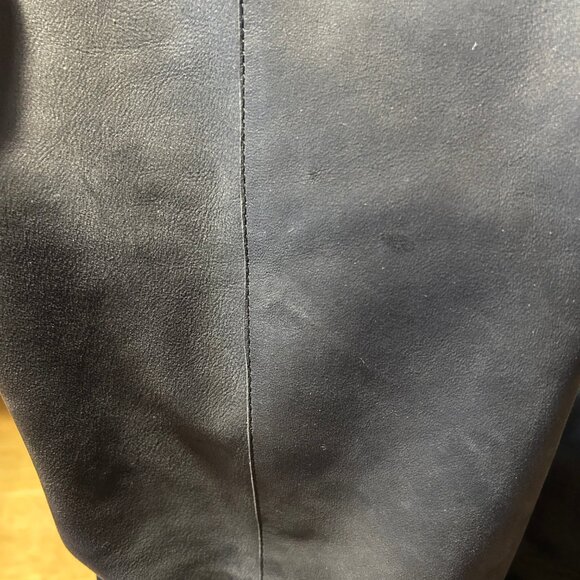 Womens Candela NYC Black Suede Studded Accents Over-the Knee Boots 8 - Picture 15 of 16